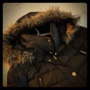 Michael Kors XXL Black parka